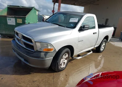2010 Dodge Ram 1500 St из США, поврежденный, VIN 3D7JB1EK3AG101650